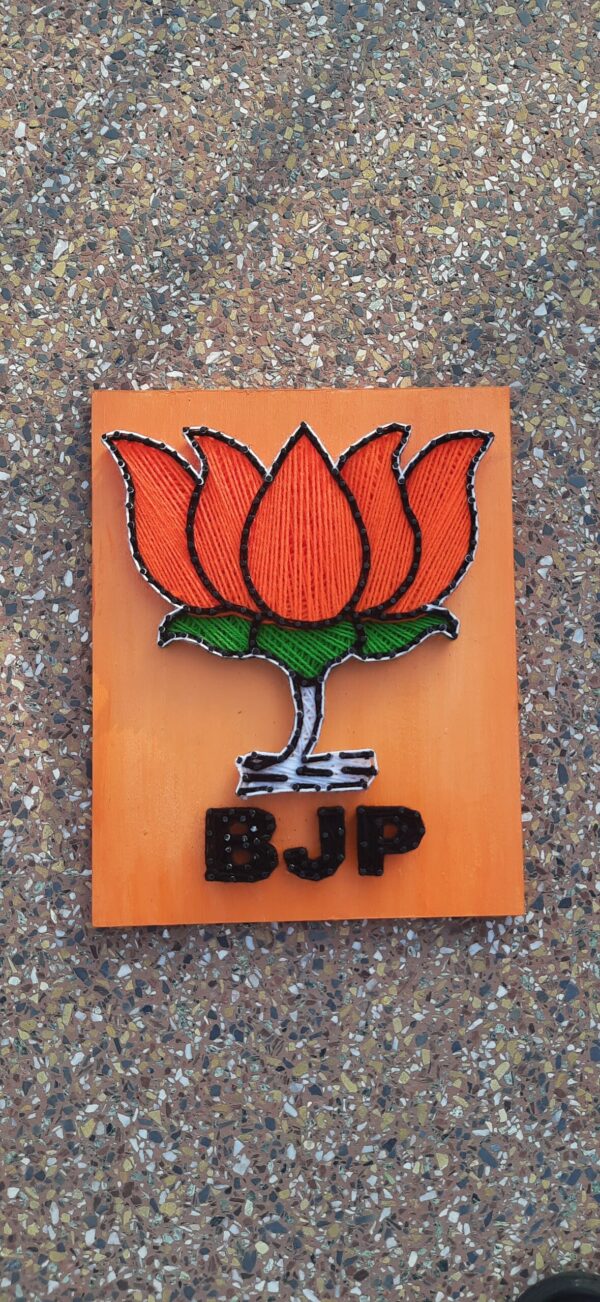 BJP Logo String Art - Image 3