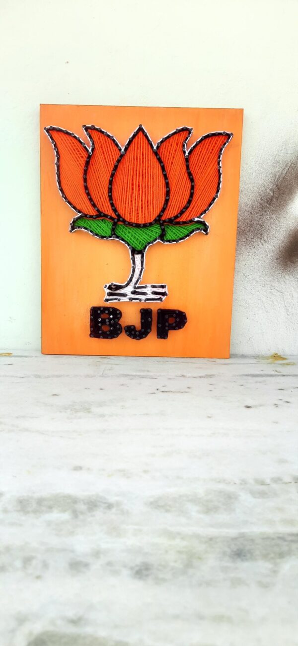 BJP Logo String Art - Image 4