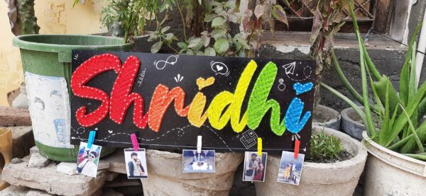 Shridhi Name Board String Art - Image 8