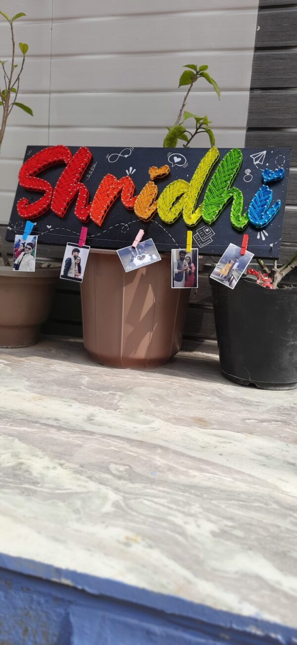 Shridhi Name Board String Art - Image 9