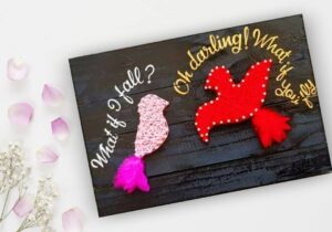 bird string art - String Art