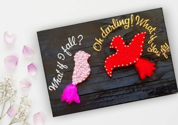 Bird String Art