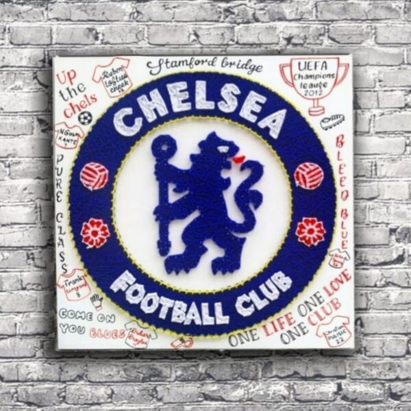 Chelsea Board Logo String Art