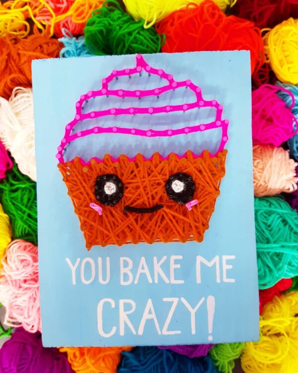 Cupcake String Art