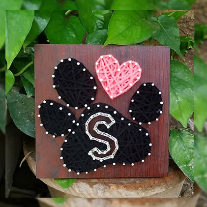 dog-foot-string-art