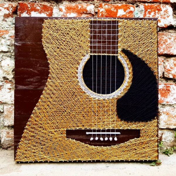 Guitar String Art - For A Musician Spirit