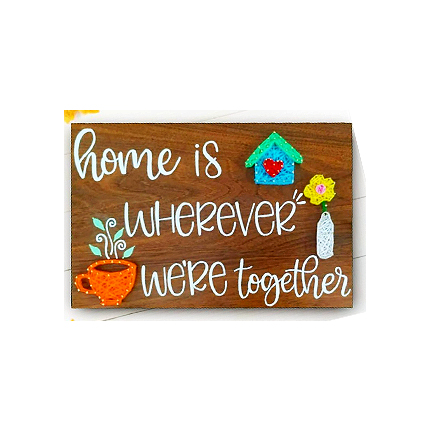 house-love-string-art