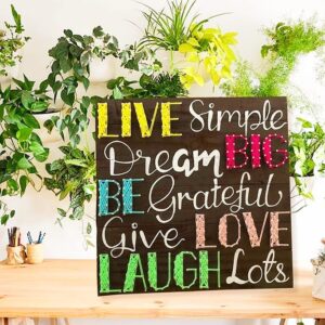 live simple dream big string art - String Art