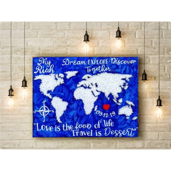 love-travel-string-art