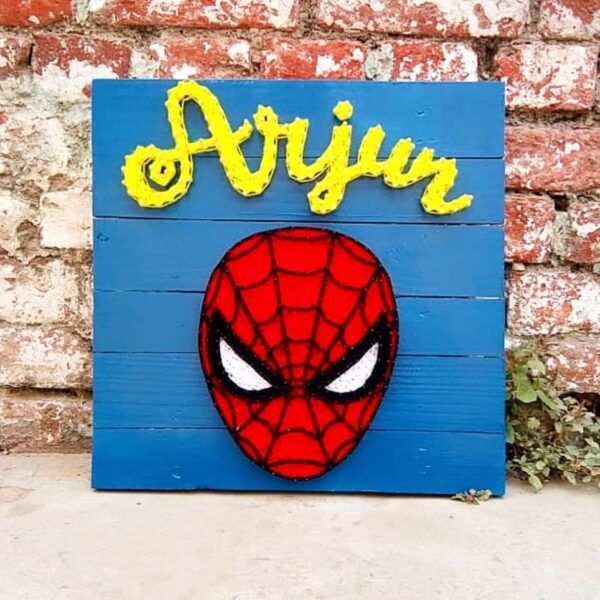 Spiderman String Art